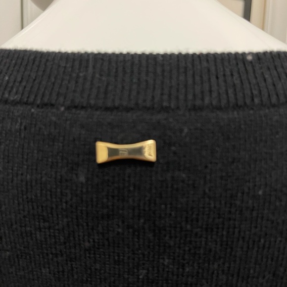 Kate spade black sweater. Looks like Front made with the unique sheep fur. - Picture 7 of 14